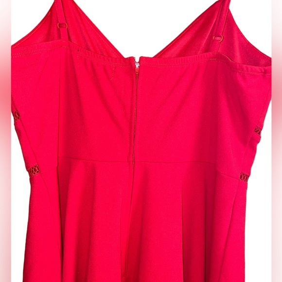 Red Faran Ladder Trim Dress Trixxie by Francesca’s NWT - Picture 7 of 9